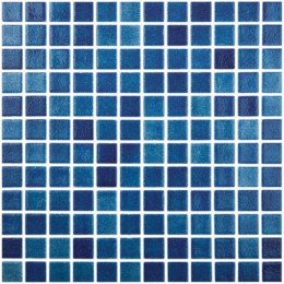 Colors Lisos Niebla Azul Marino 3,8x3,8 Malla