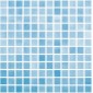 Ref. 511 Papel Niebla Azul Niza Mosaico 2.5x2.5 1A